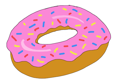 Un superbe donut.